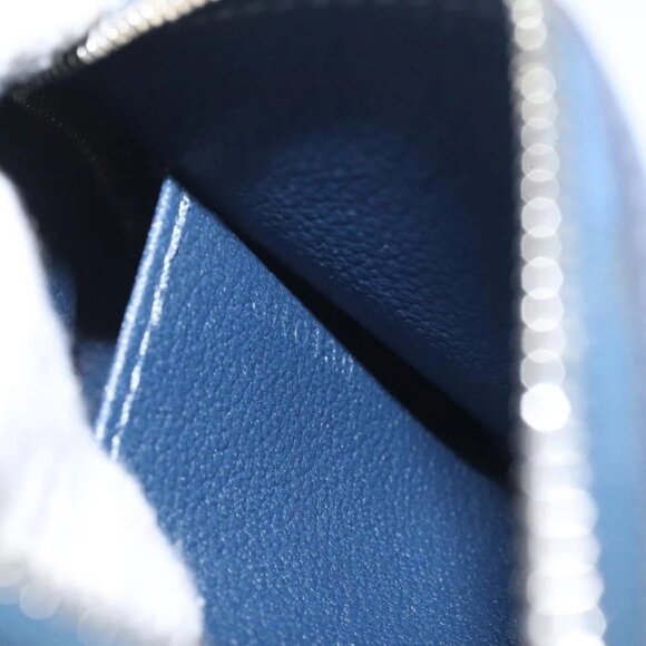 LOUIS VUITTON Epi Pochette Cosmetic PM Cosmetic Pouch Andigo blue - Picture 11 of 15